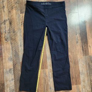 Gloria Vanderbilt Slimming Straight Leg Work Pant NAVY (XL)